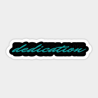 Discipline Sticker